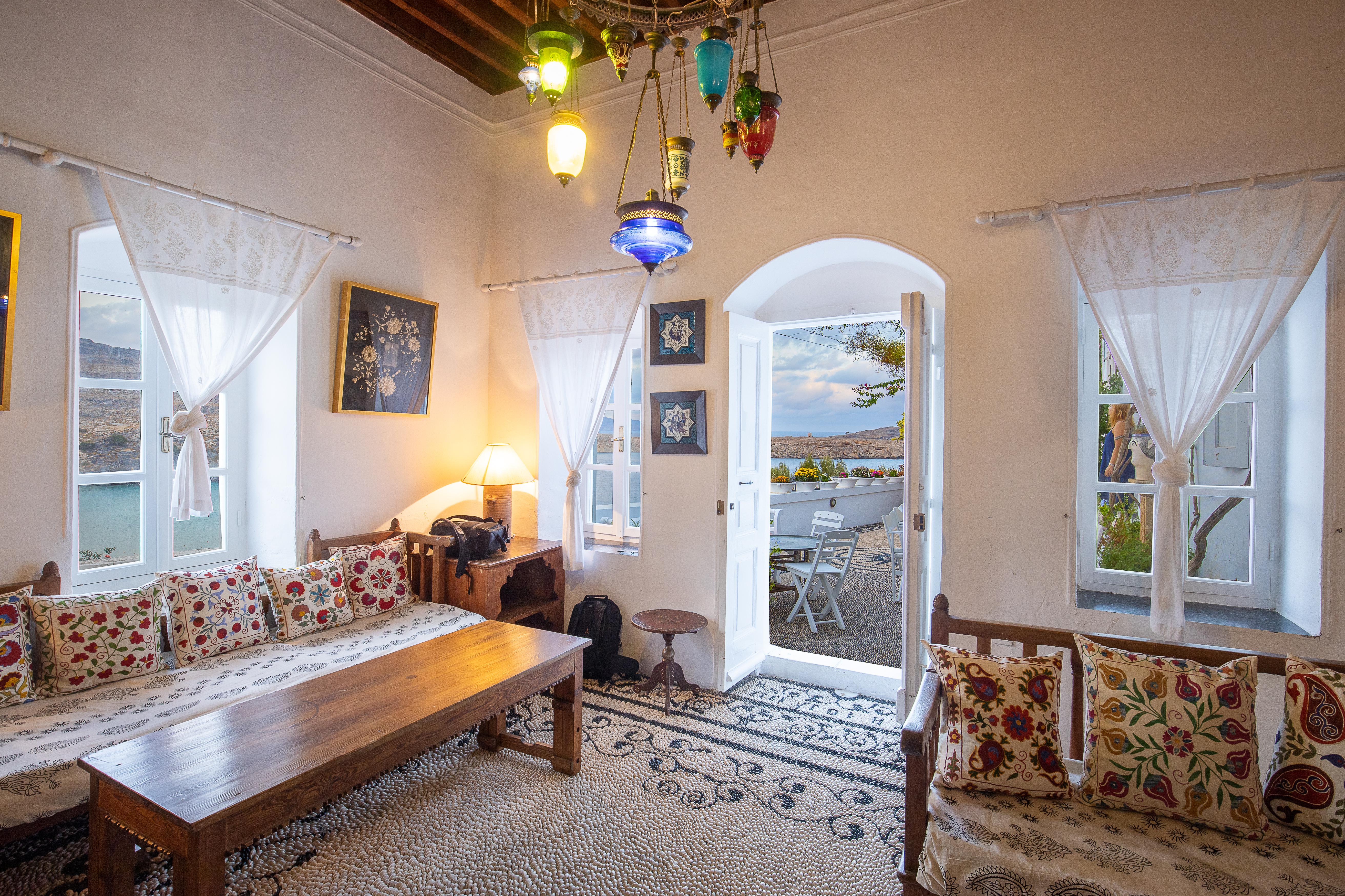 Melenos Art Boutique Hotel Líndos Eksteriør bilde